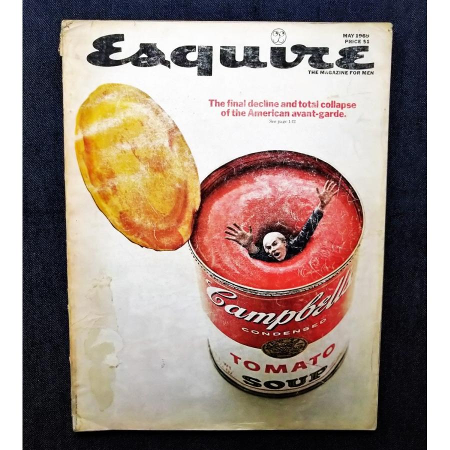 アンディ・ウォーホル キャンベルスープ缶 1969年 Esquire Andy Warhol
