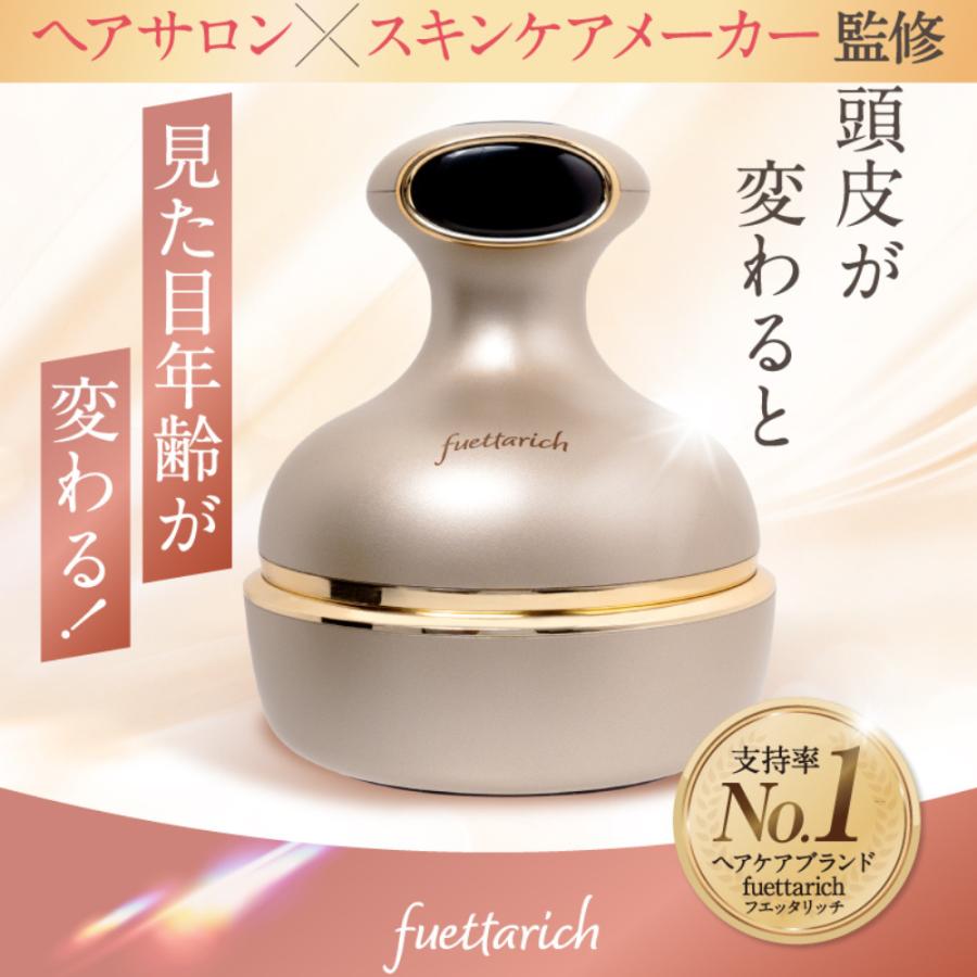fuettarich（フエッタリッチ） スカルプ ヘッドスパ ems ブラシ 家電