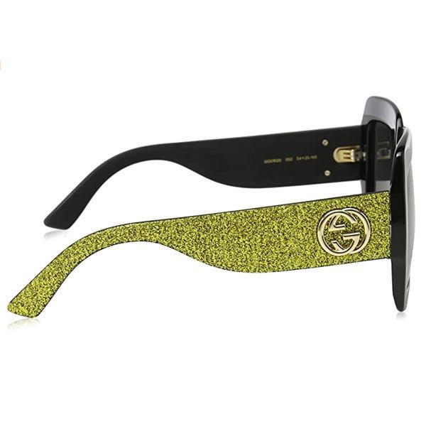 GUCCI（グッチ） サングラス ブラック×イエロー 入園 入学 就職 母の日