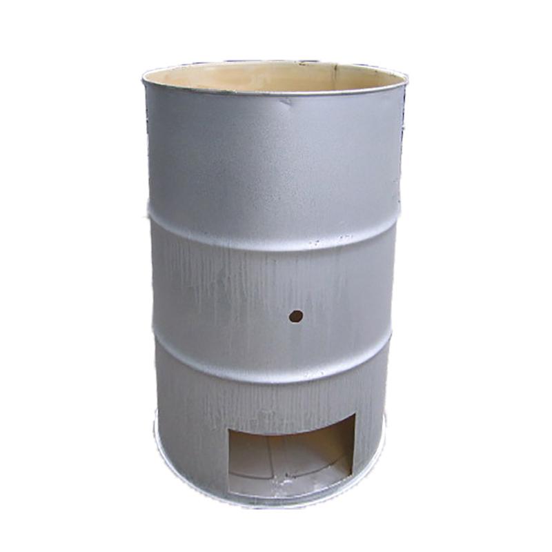 塗装有 シルバー ドラム缶焼却炉 オープンドラム 200L 焼却炉 (部品