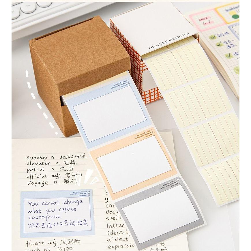 plusnao（プラスナオ） 付箋 ふせん 1ロール シール 文房具 メモ 100枚