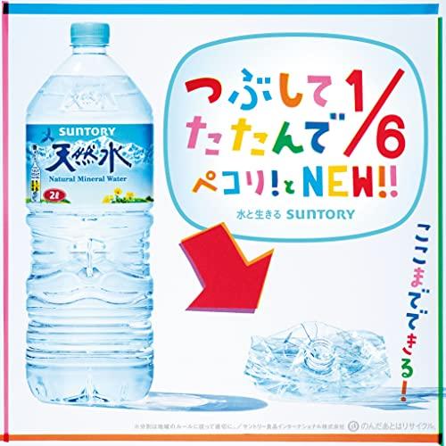 Restock サントリー天然水 シュリンクパックエコフィルム包装 2L ×9本
