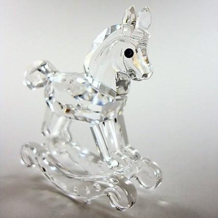 SWAROVSKI（スワロフスキー） クリスタル 馬 『Rocking Horse』 183270
