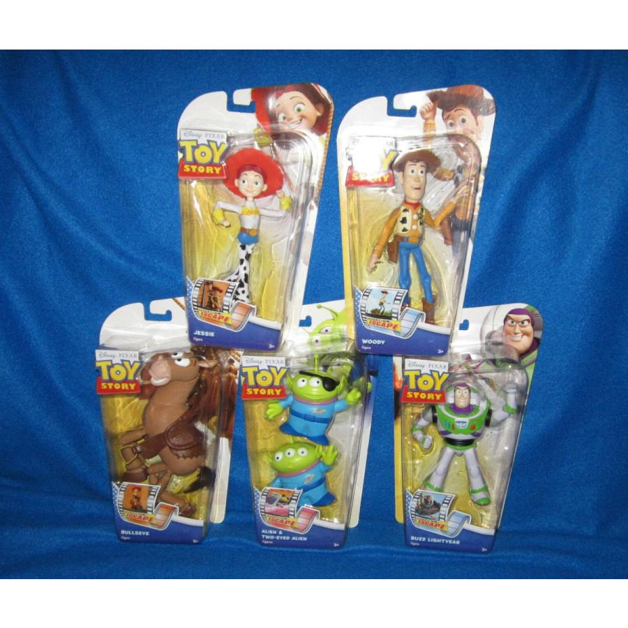 トイストーリー3 ウッディ ジェシー ブルズアイ バズ グリーンメン