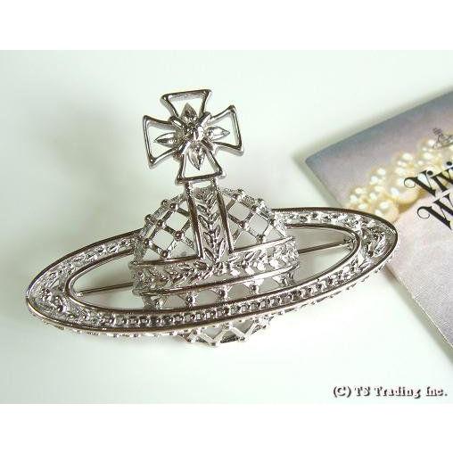 ヴィヴィアンウエストウッド 中古 / バスレリーフブローチ ガンメタ