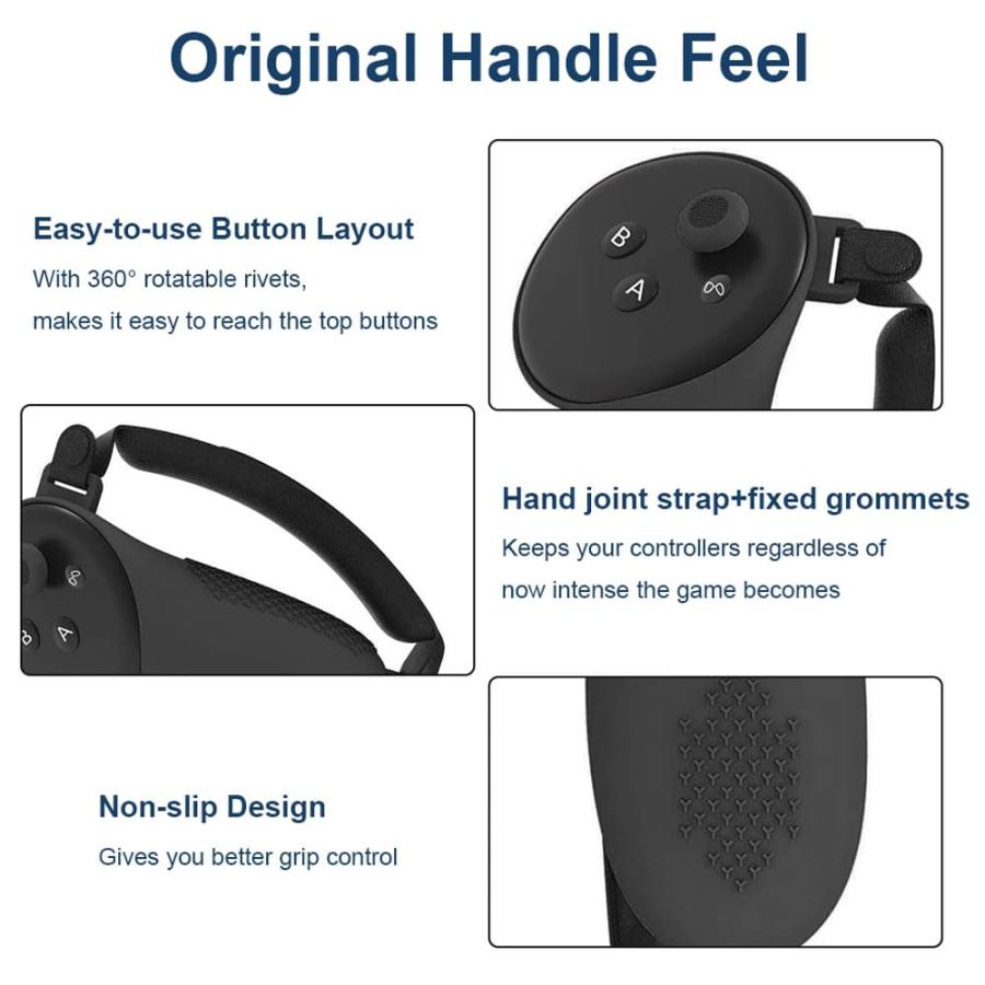 META Quest3 アクセサリーセット 8種セット フェイスカバー