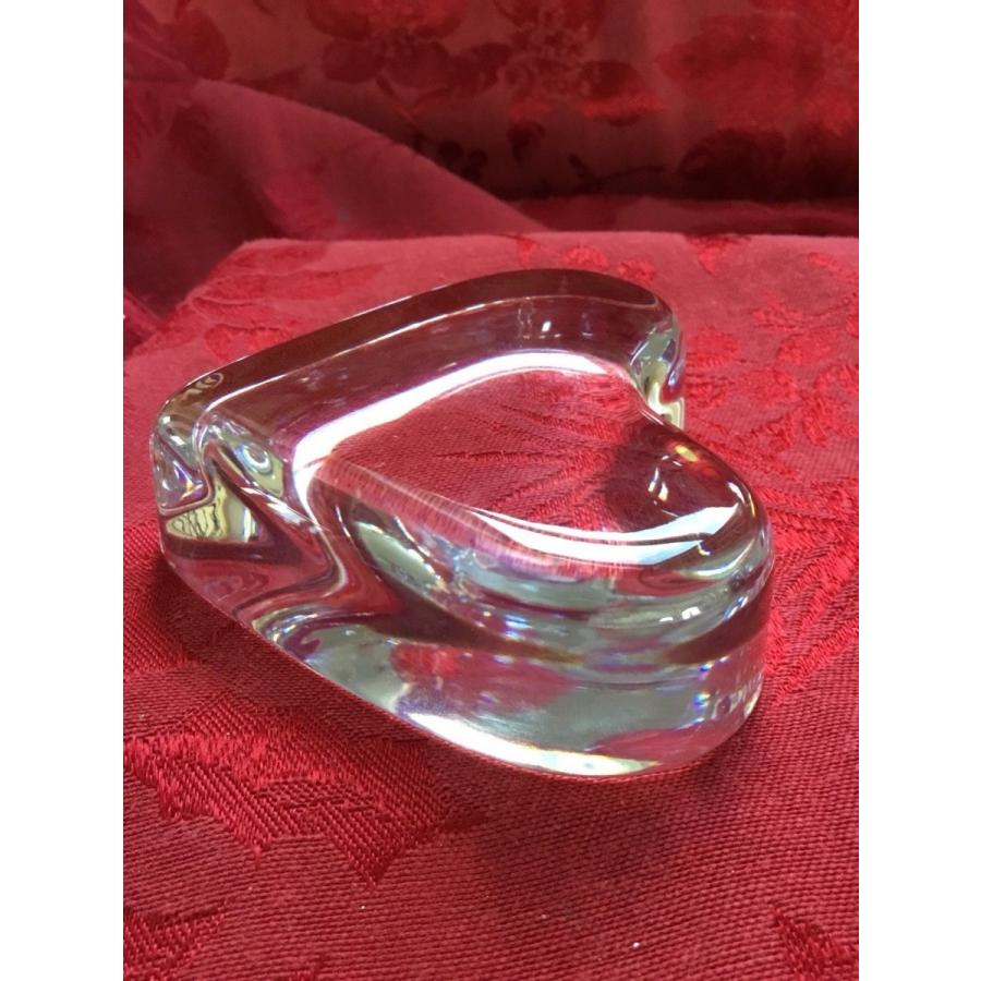 バカラ（Baccarat） ハート クリスタル ペーパーウェイト