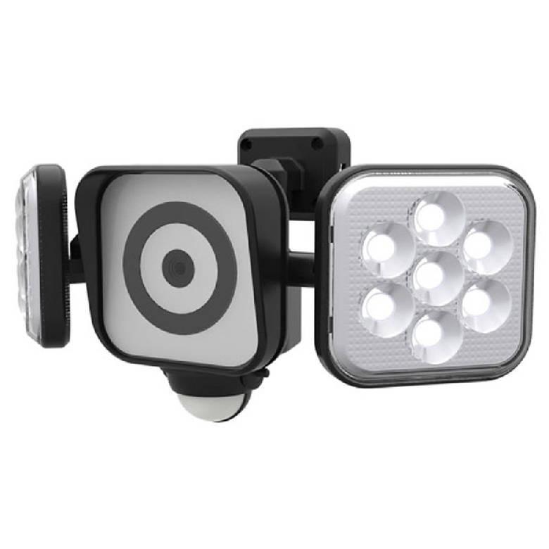 RITEX LED センサー ライト 屋外 8W×2灯式 コンセント式 防犯カメラ