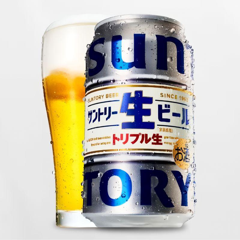 SUNTORY（サントリー） ビール 生ビール トリプル生 350ml × 24本