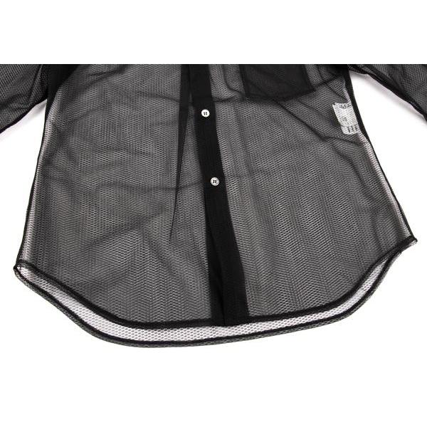 COMME des GARCONS（コムデギャルソン） ポリシアーシャツ 黒M位