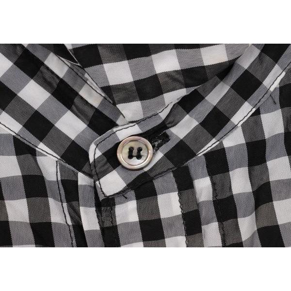 COMME des GARCONS（コムデギャルソン） ギンガムチェック裏フリル