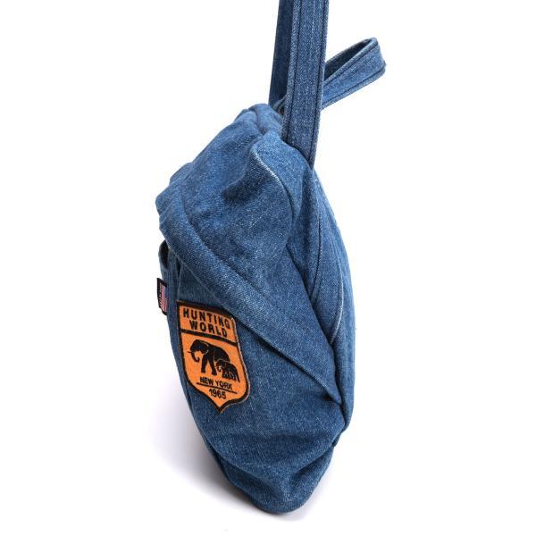 Hunting World（ハンティング・ワールド） ワッペンデニムショルダー