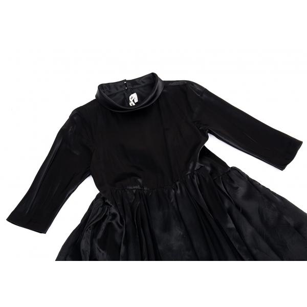 COMME des GARCONS（コムデギャルソン） サテンギャザー切替デザイン