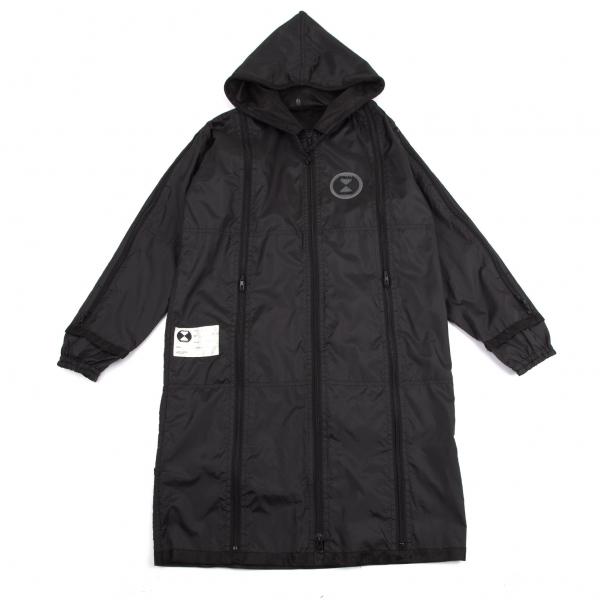 FINAL HOME（ファイナルホーム） ジップデザインナイロンフーデッド