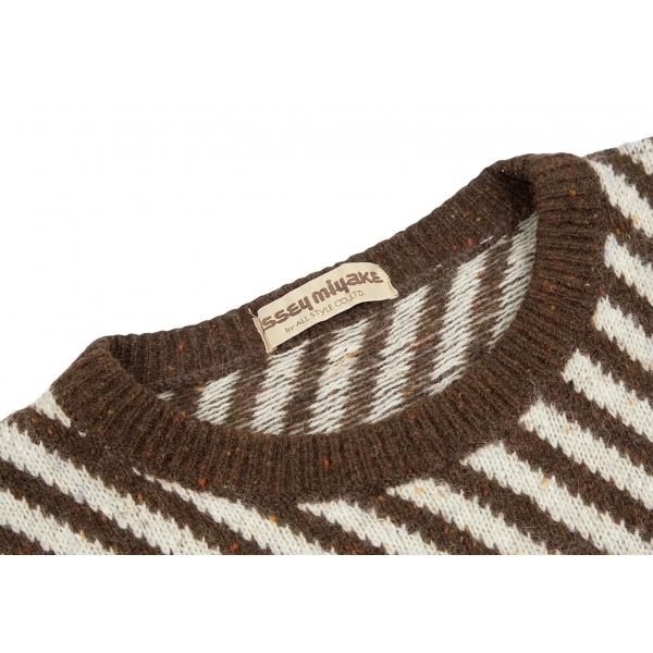 ISSEY MIYAKE（イッセイミヤケ） メンISSEY MIYAKE MEN 柄切替デザイン