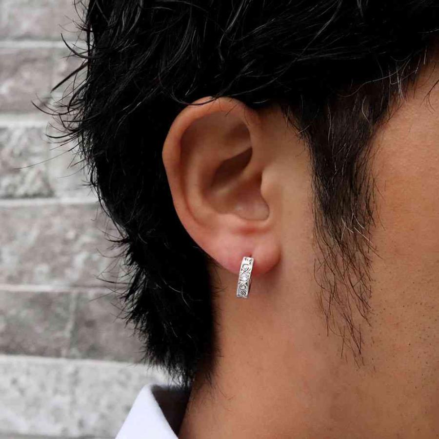 フープピアス k18 18金 メンズ ピアス 片耳 フープ ゴールド 6月誕生石