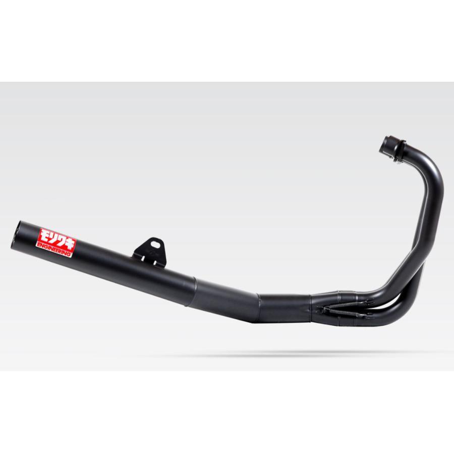 モリワキ MORIWAKI ショート管 フルエキゾーストマフラー ブラック