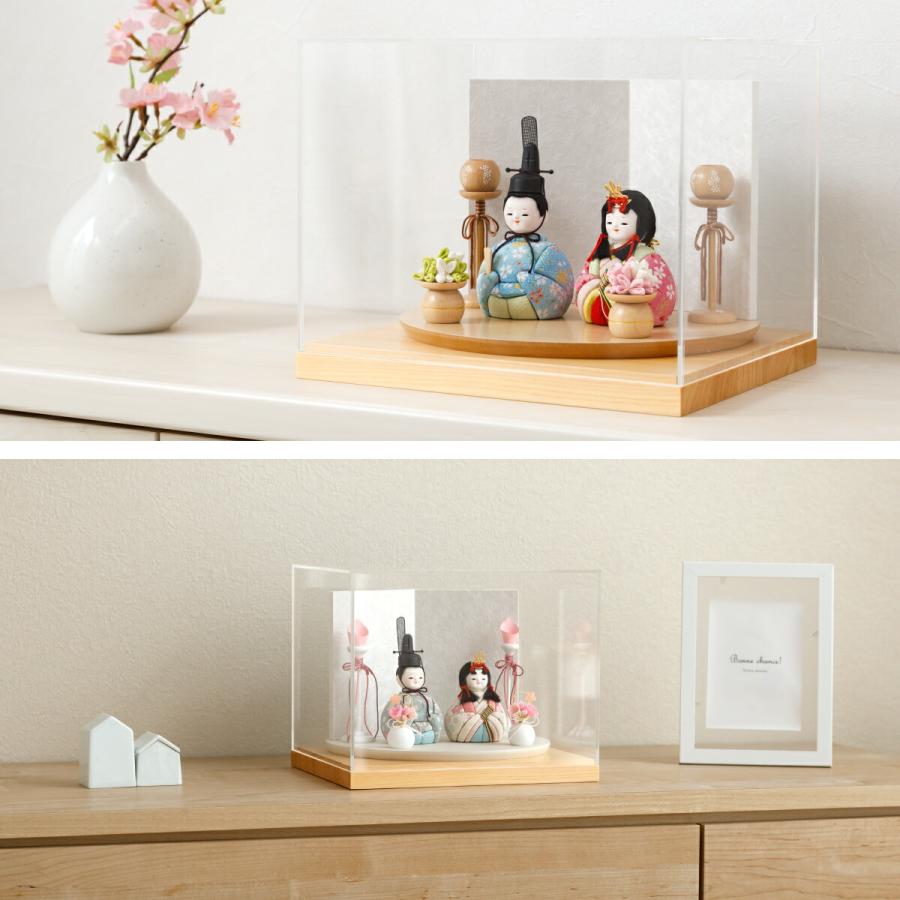 ぷりふあ 雛人形 コンパクト おしゃれ お雛様 インテリア モダン