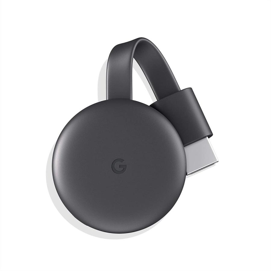 最新版 Google Chromecast 第三世代 2018 チャコール ユーチューブ