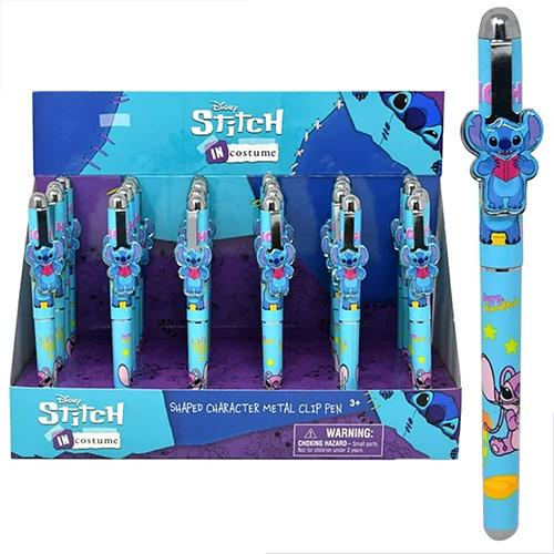 スティッチ メタルクリップペン ボールペン 18752 文房具