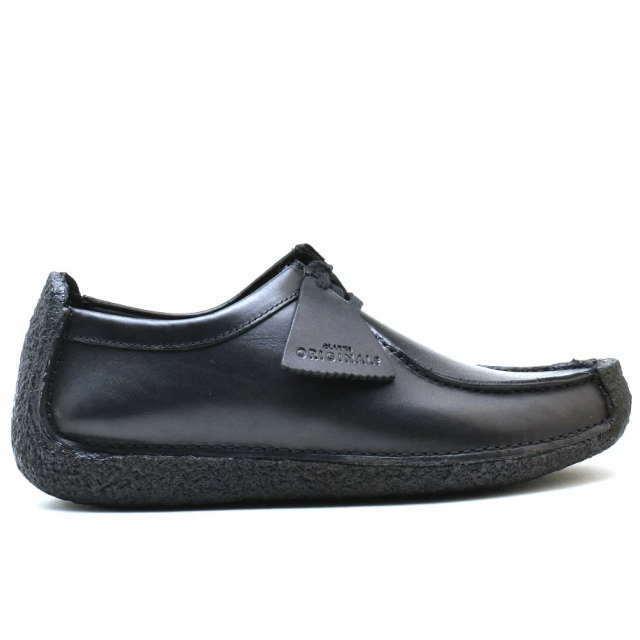 Clarks（クラークス） ナタリー メンズ ブラック スムースレザー