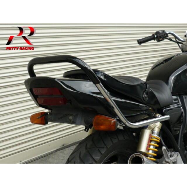 YAMAHA XJR400 PRETTY製 極太ゴム巻きタンデムバー : PRETTYRACING