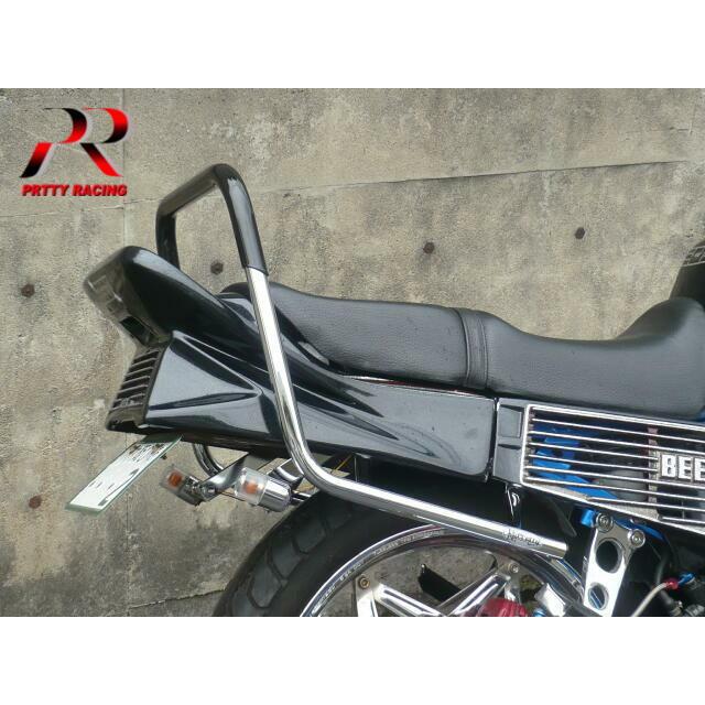 HONDA CBR400F PRETTY製 新品 極太ゴム巻きタンデムバー