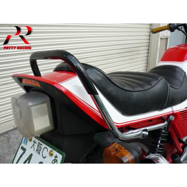 HONDA ホーク3 PRETTY製 ゴム巻きタンデムバー CB400N : PRETTYRACING