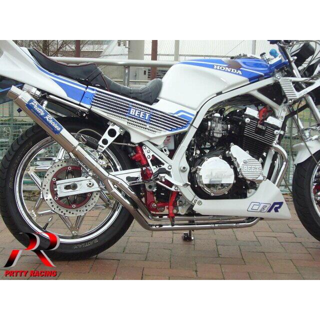 プリティー HONDA CBR400F 【爆】 45π アルミサイレンサー マフラー