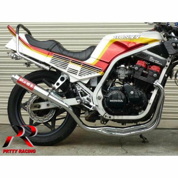 プリティ― HONDA CBR400F 紀の国屋 45π 分割式 4-2-1管 メッキ