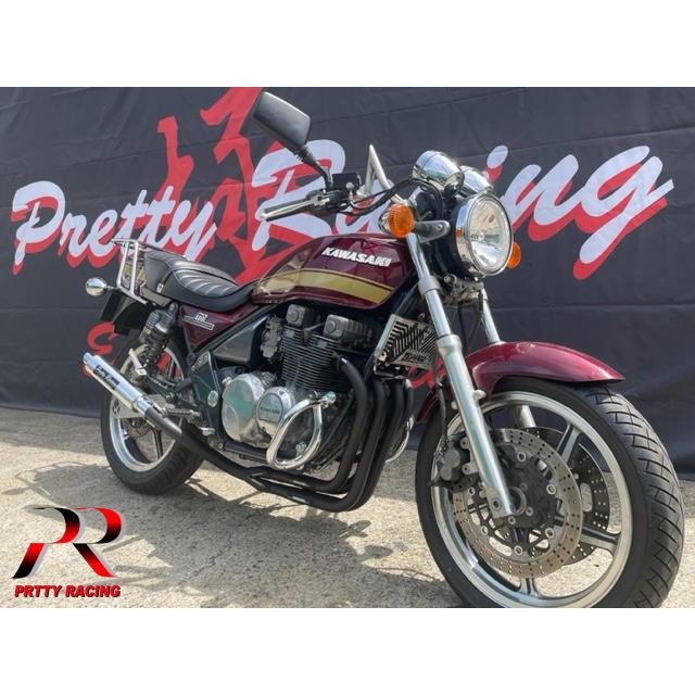 プリティー KAWASAKI ゼファー400/χ【極】黒 42.7π タイプ3 マフラー