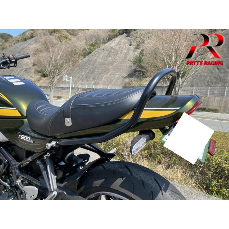 KAWASAKI Z900RS 2018年〜 Z2タイプ タンデムバー グラブバー 黒