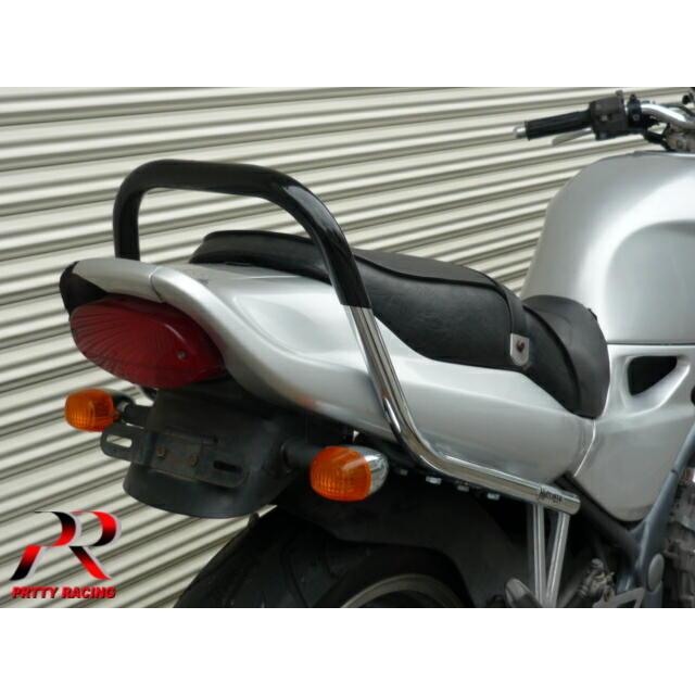 KAWASAKI バリオス1 PRETTY製 極太 ワイド ゴム巻きタンデムバー