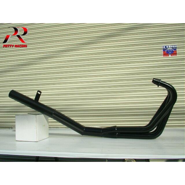 プリティー SUZUKI バンディット250 GJ77A ショート管 70π 黒 マフラー