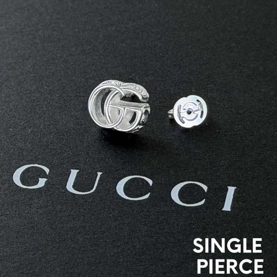 GUCCI（グッチ） ピアス 片耳 インターロッキングG シルバー