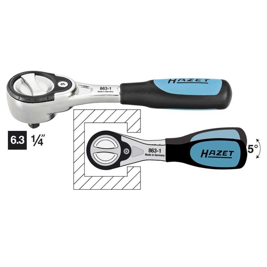HAZET（ハゼット） 1/4