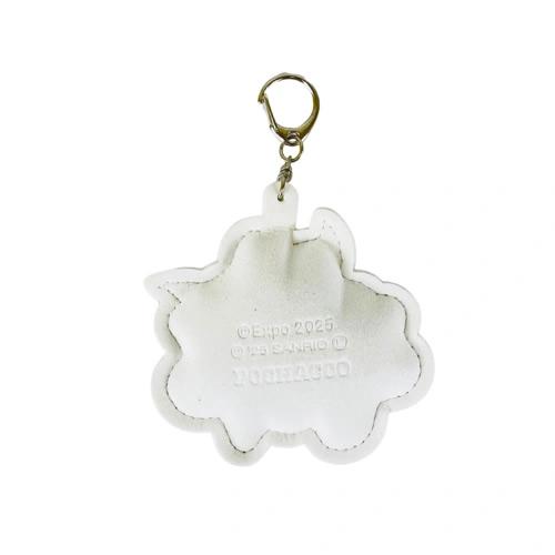 sanrio（サンリオ） ミャクミャク なりきりキラキラレザーキーホルダー