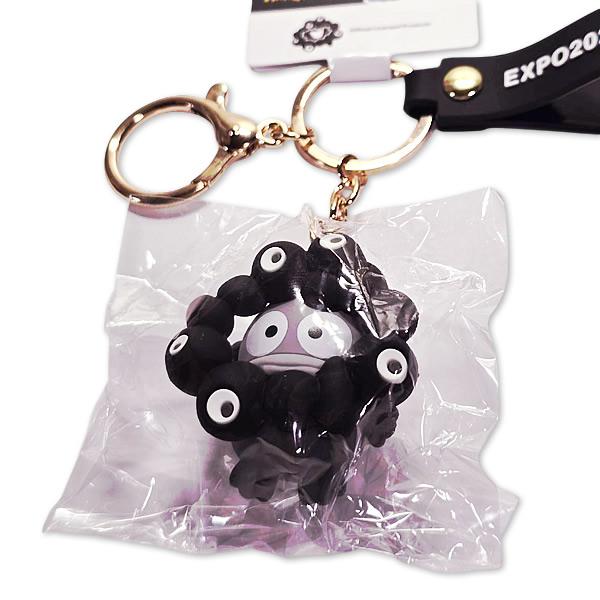 sanrio（サンリオ） 黒ミャクミャク なりきり立体マスコットストラップ