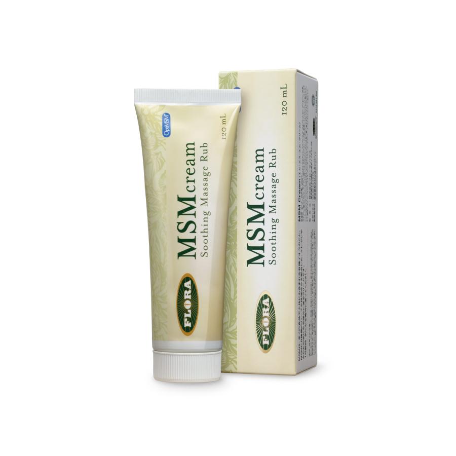 正規品）MSMクリーム 120ml ハーブの香り マッサージクリーム MSM