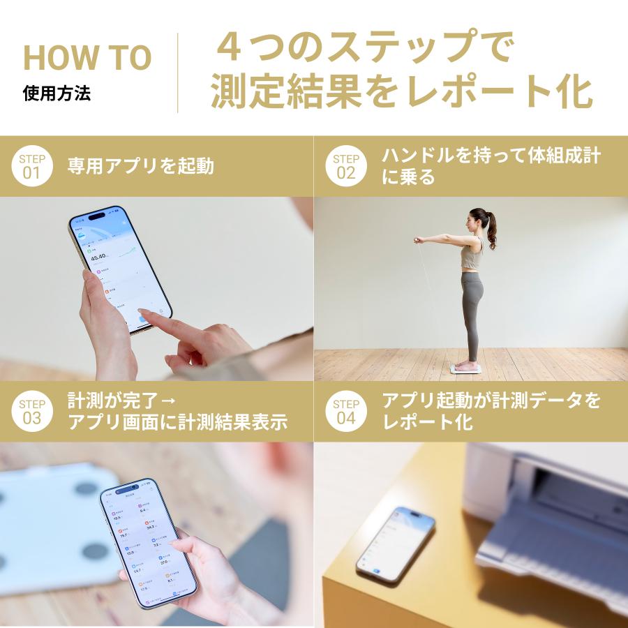 体組成計 56項目搭載 Medifeel 全身スキャン スマホ連動 体重計 体脂肪