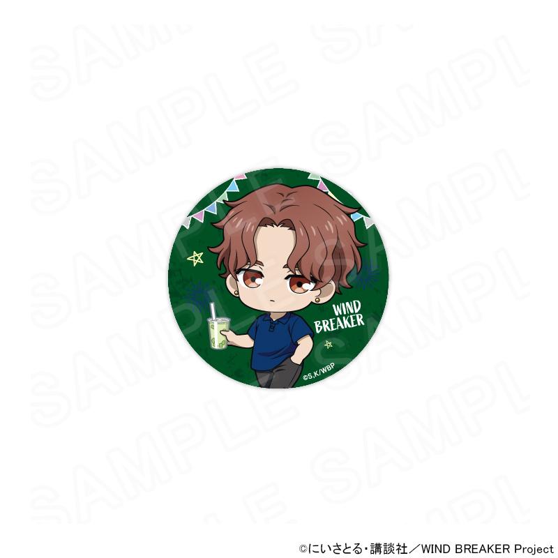 03/19 発送予定】 TVアニメ『WIND BREAKER』 ミニキャラ缶バッジ バラ