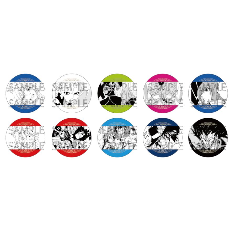 予約 03/17 発送予定】 FAIRY TAIL コレクション缶バッジ 妖精の尻尾A