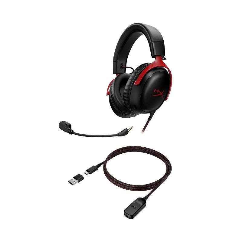 HyperX Cloud III ゲーミングヘッドセット 全3色 727A8AA(ブラック