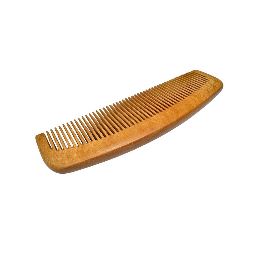 木曽伝統工芸品 お六櫛 とかし櫛 ミネバリ 4寸 椿油仕上げ 持ち運びに