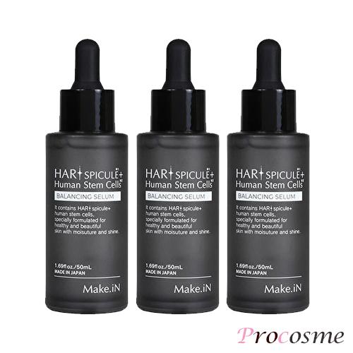 Make.iN Make:iN HARI スピキュール美容液 50ml×3本｜3本セット ヒト