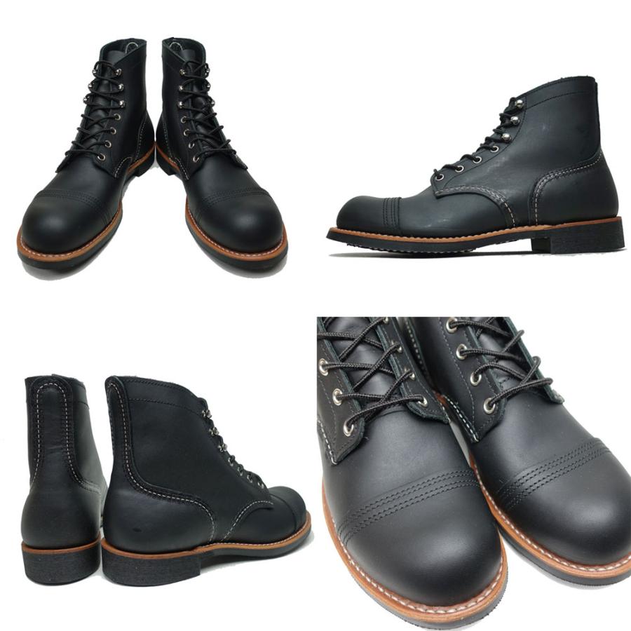 RED WING SHOES（レッドウィング） アイアンレンジャー 8084 ブラック