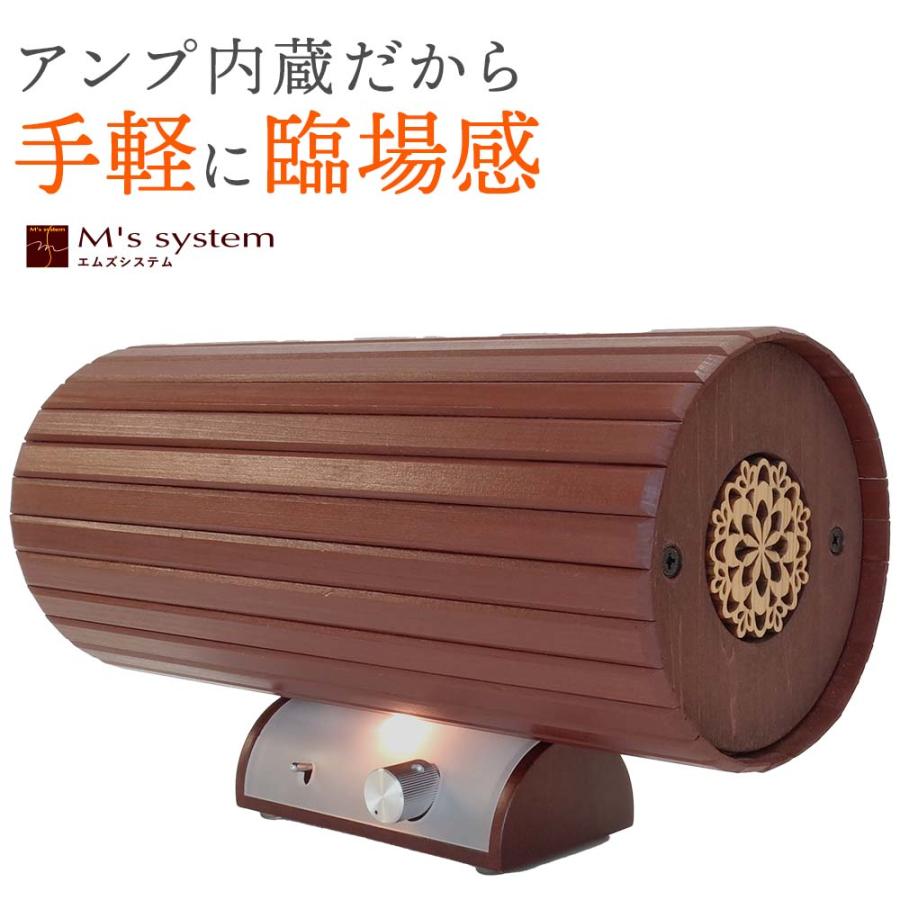 エムズシステム MS-ch307 アンプ内蔵波動スピーカー エムズシステム MS