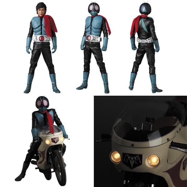 MEDICOM TOY（メディコム・トイ） RAH 仮面ライダー旧1号＆サイクロン