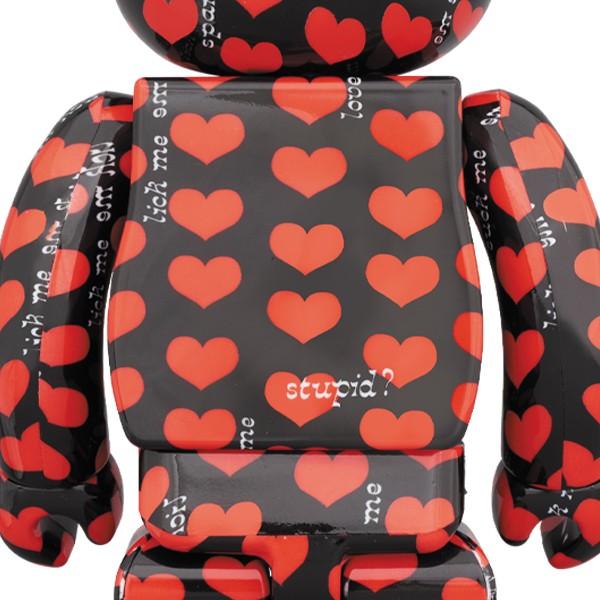 MEDICOM TOY（メディコム・トイ） BE@RBRICK Black Heart 100％ & 400