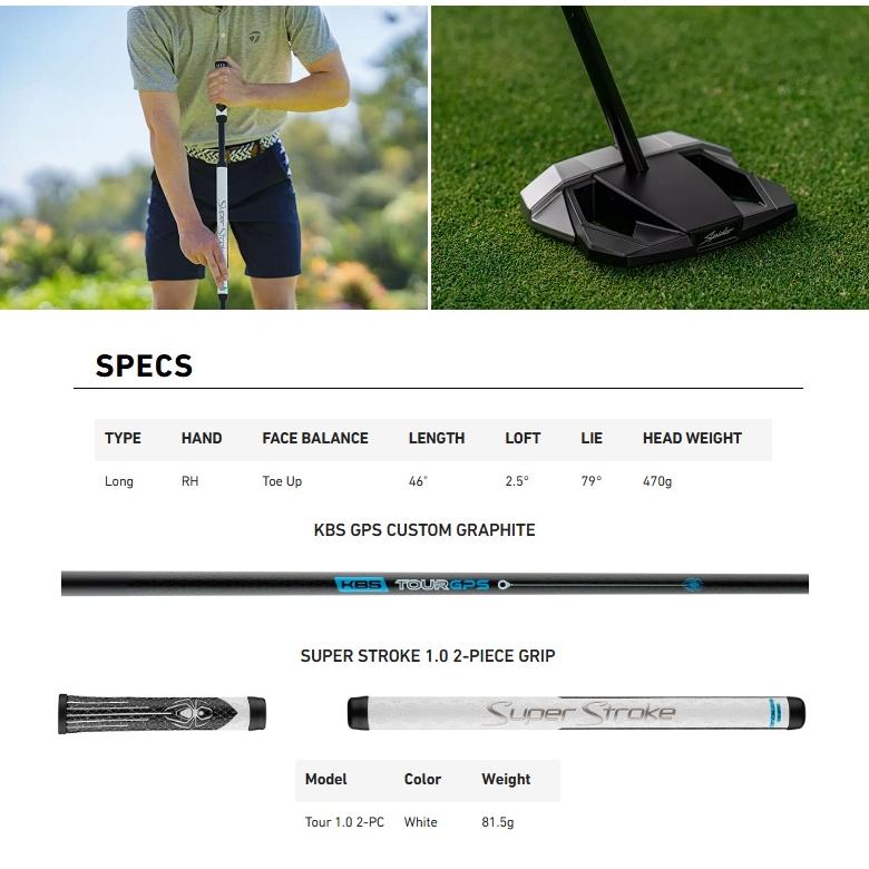 TaylorMade（テーラーメイド） 即納可！TaylorMade Spider ZT Long